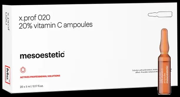 Mesoestetic X.prof 020 20% Vitamin C Ampoules 5ml