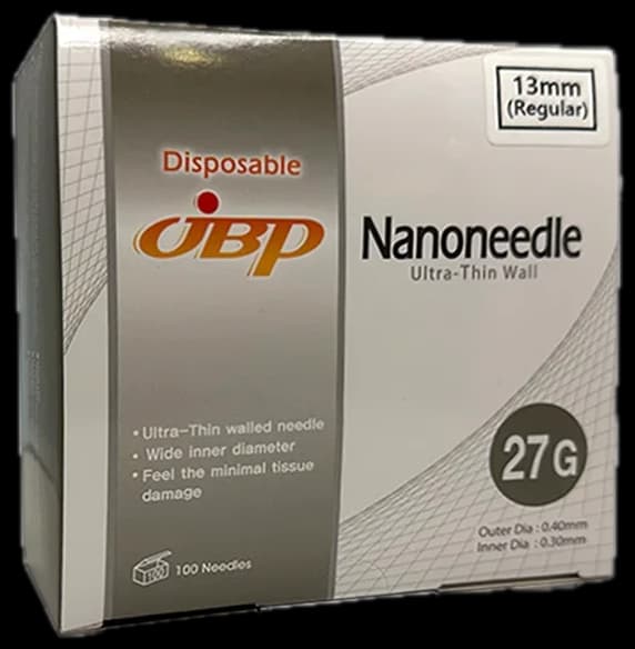 JBP Nanoneedle 27G x 13mm