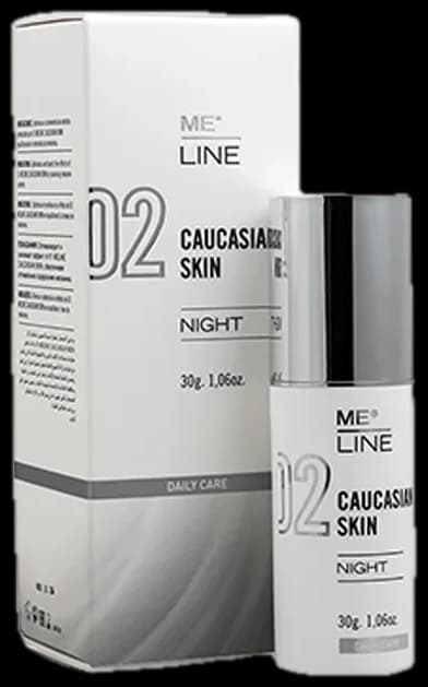 MeLine 02 Caucasian Skin Night 30g