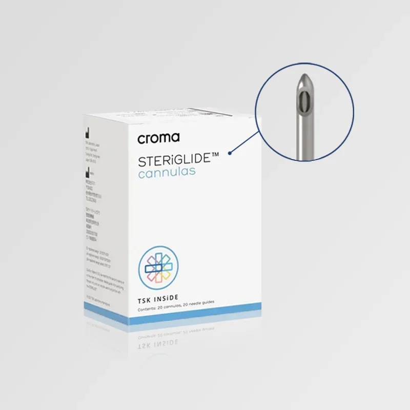 Croma TSK Steriglide Cannula 25G x 38mm - SGC-25038-C020