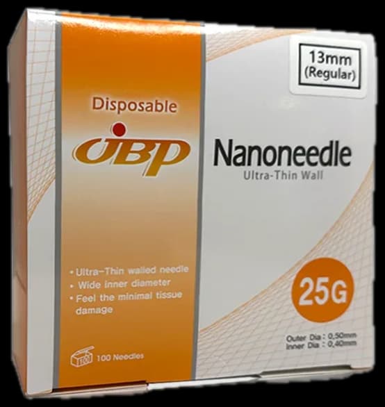 JBP Nanoneedle 25G x 13mm