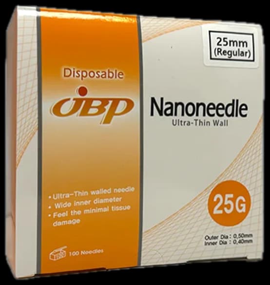 JBP Nanoneedle 25G x 25mm