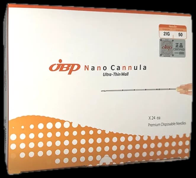 JBP Nano Cannula 21G x 50mm