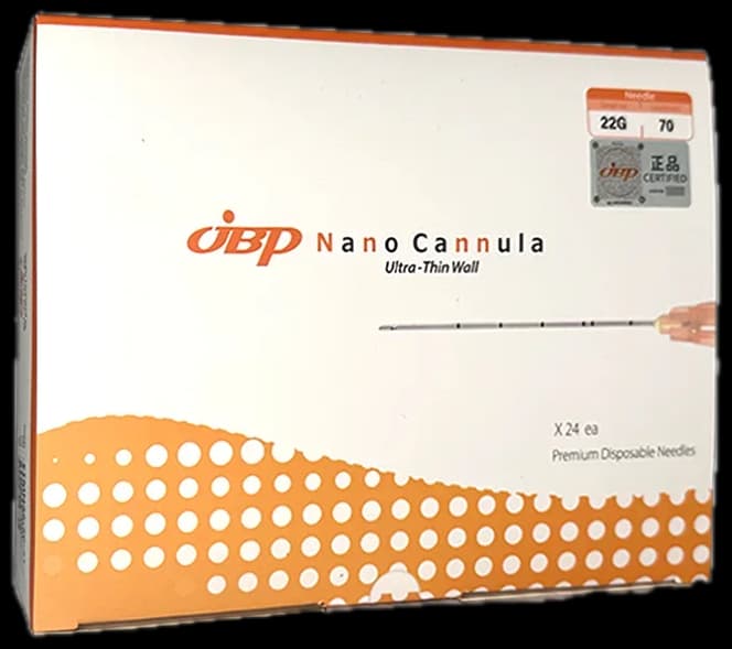 JBP Nano Cannula 22G x 70mm