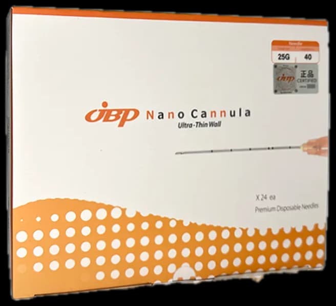 JBP Nano Cannula 25G x 40mm